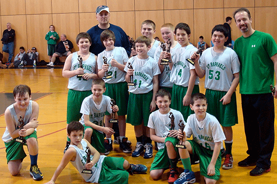 St. Ray's CYO basketball team