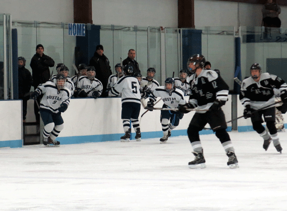 MHS boys hockey vs Cambridge