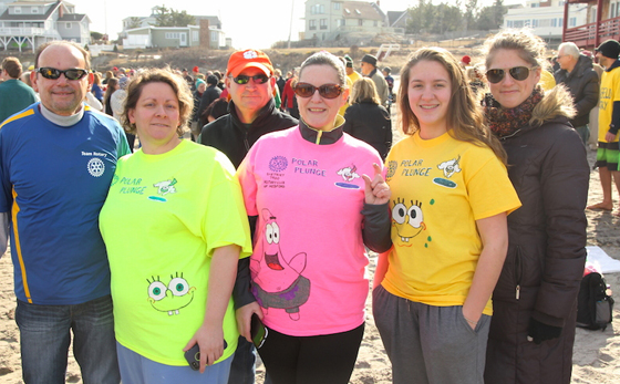 Medford Rotarians take the plunge