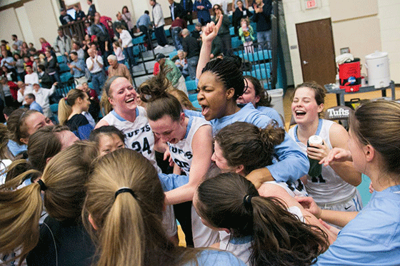 Tufts womens basketball team