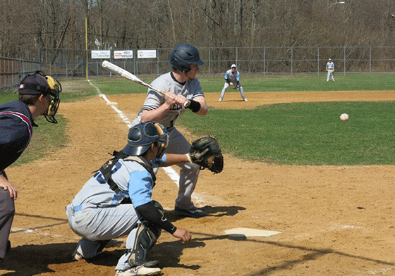 MHS baseball player