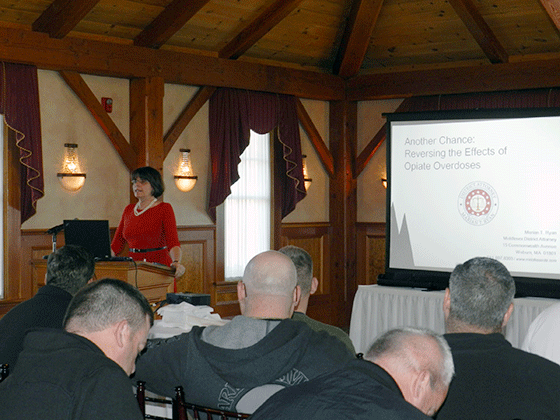 DA Ryan hosts training