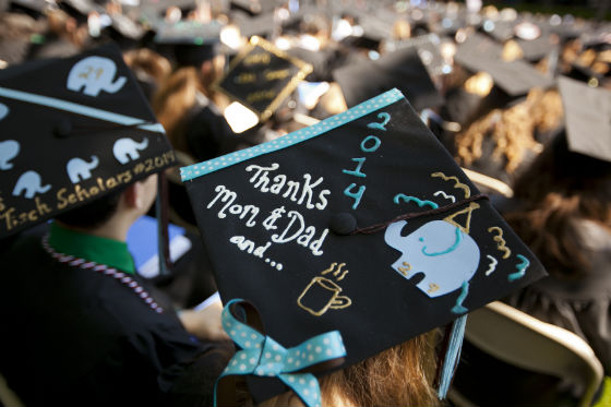 Tufts University commencement 2014