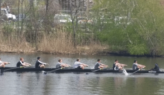 MHS rowing team