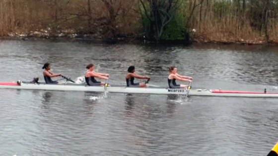 MHS rowing team