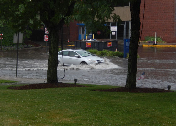 Medford Square flooding