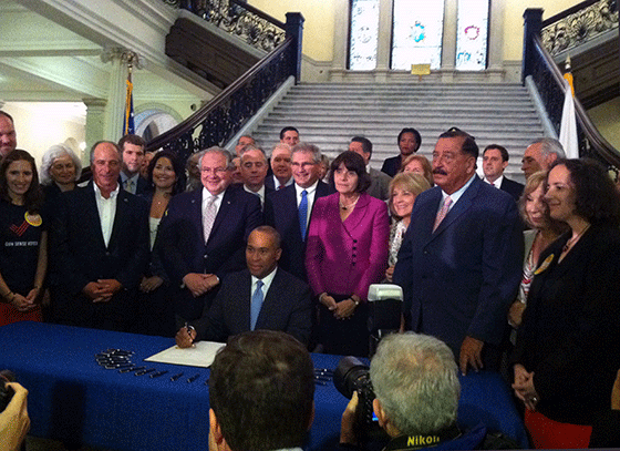 gun safety bill signing