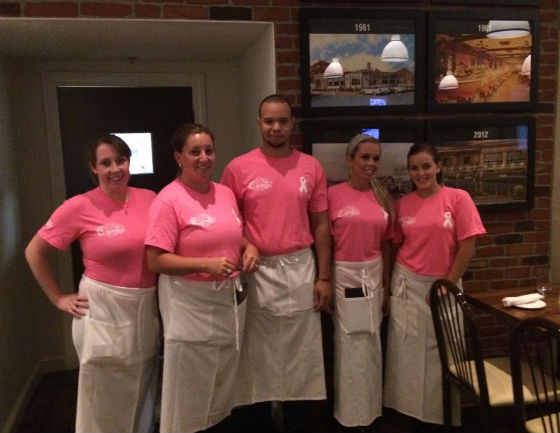 Breast cancer awareness month at Carroll's Restaurant