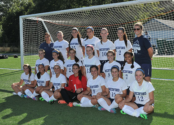 Medford girls soccer 2014