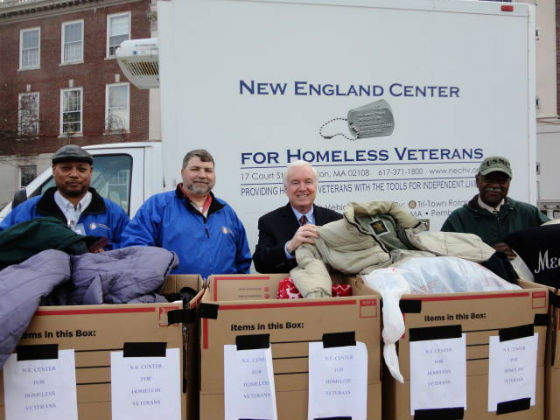homeless veterans coat drive