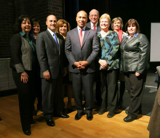 Governor Patrick and Medford officials