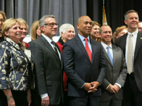 Governor Patrick and state education officials