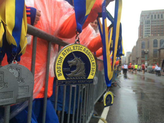 Boston Marathon medal