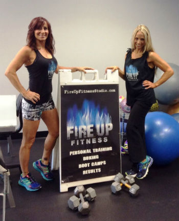Fire Up Fitness owners