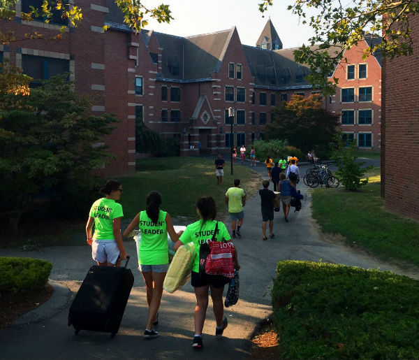 Tufts move in 2015