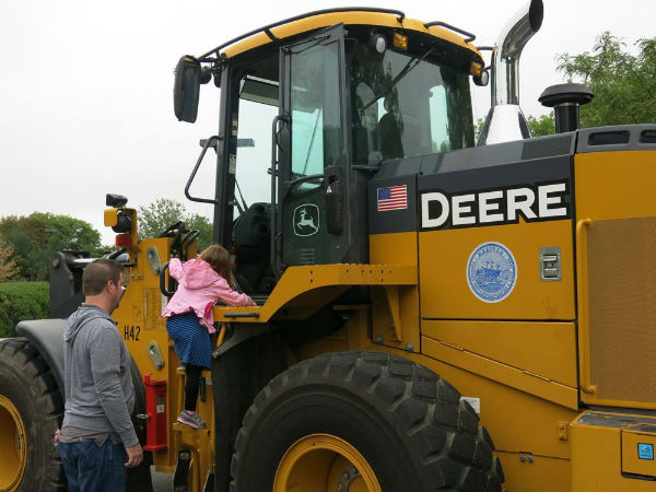 touch a truck display