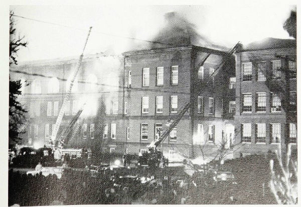 old MHS fire 1965