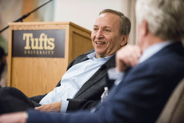 Larry Summers at Tufts