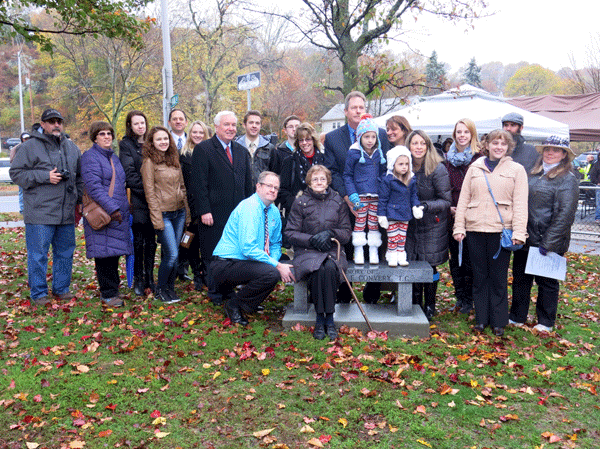 TC's family and bench