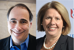 David Axelrod and Beth Myers