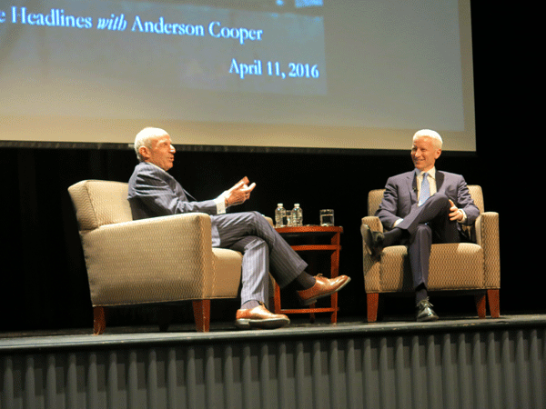 Anderson Cooper at Tufts
