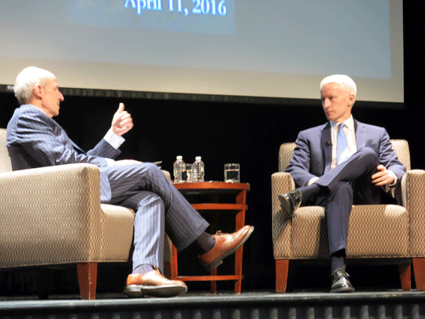 Anderson Cooper at Tufts