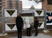 Krystle Campbell Peace Garden entrance