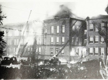 old MHS fire 1965