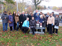 TC's family and bench